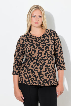 Ulla Popken Leopard Print Top