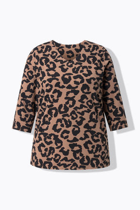 Ulla Popken Leopard Print Top