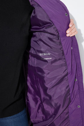 Ulla Popken Longline Gilet in Purple