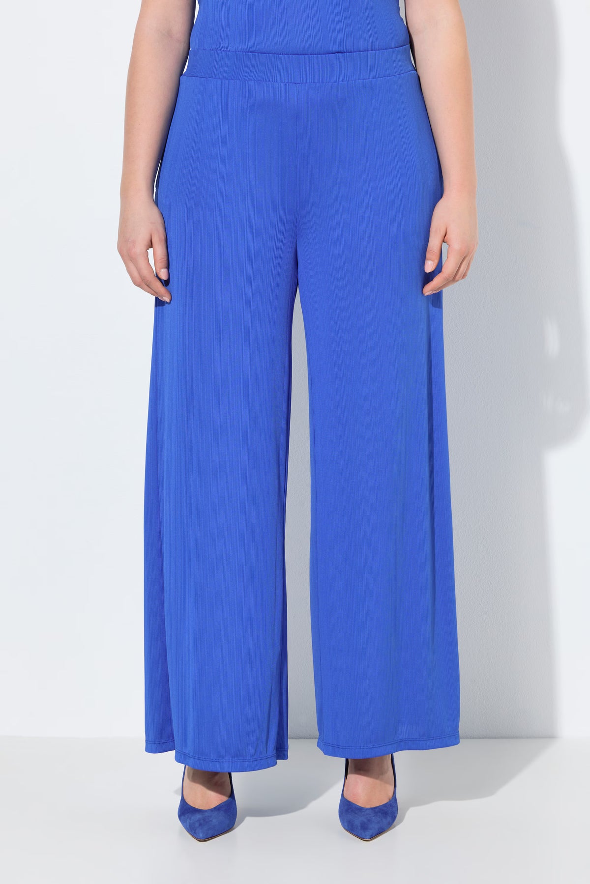 Ulla Popken Marlene Trousers in Blue 