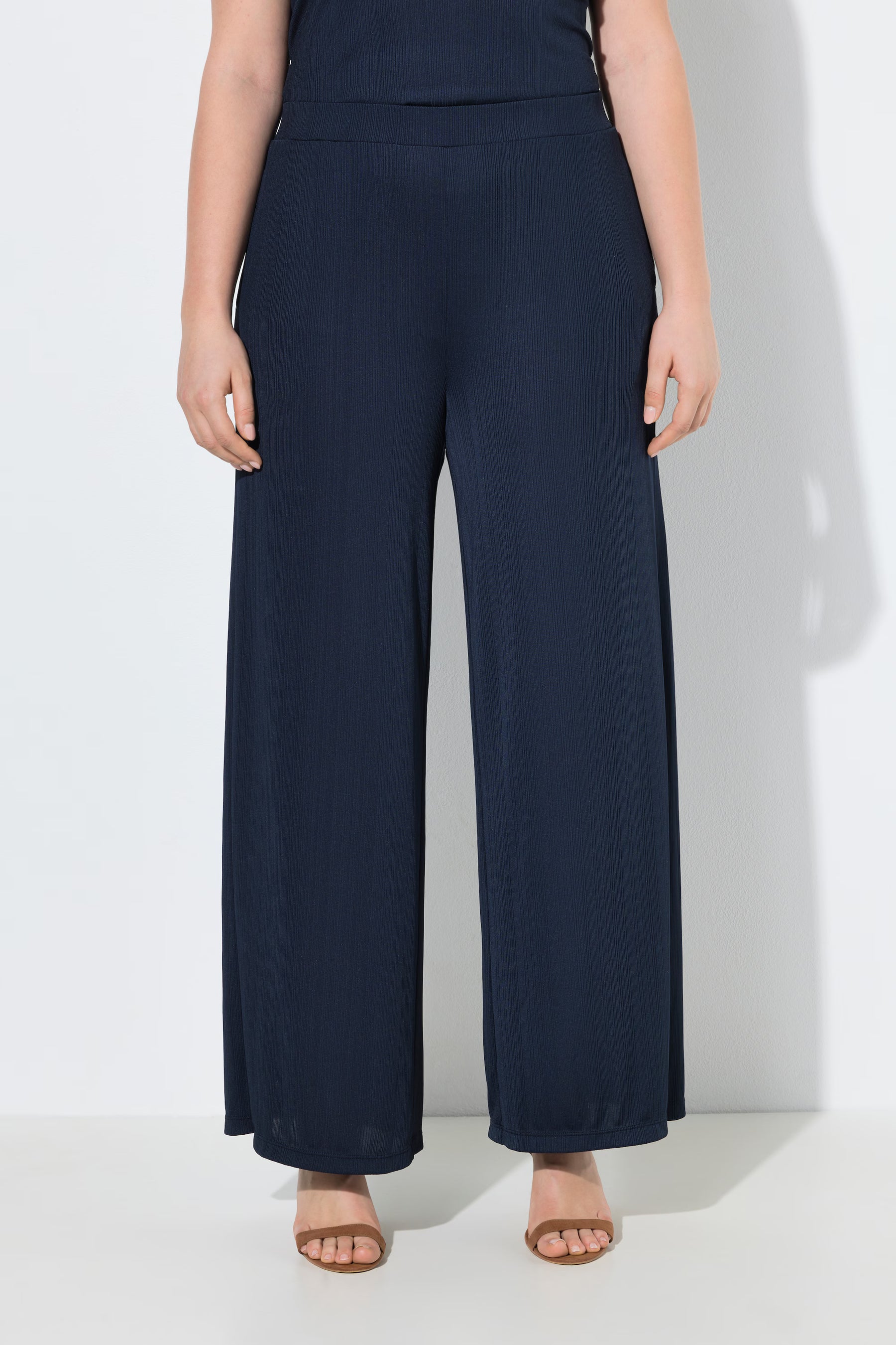 Ulla Popken Marlene Trousers in Navy
