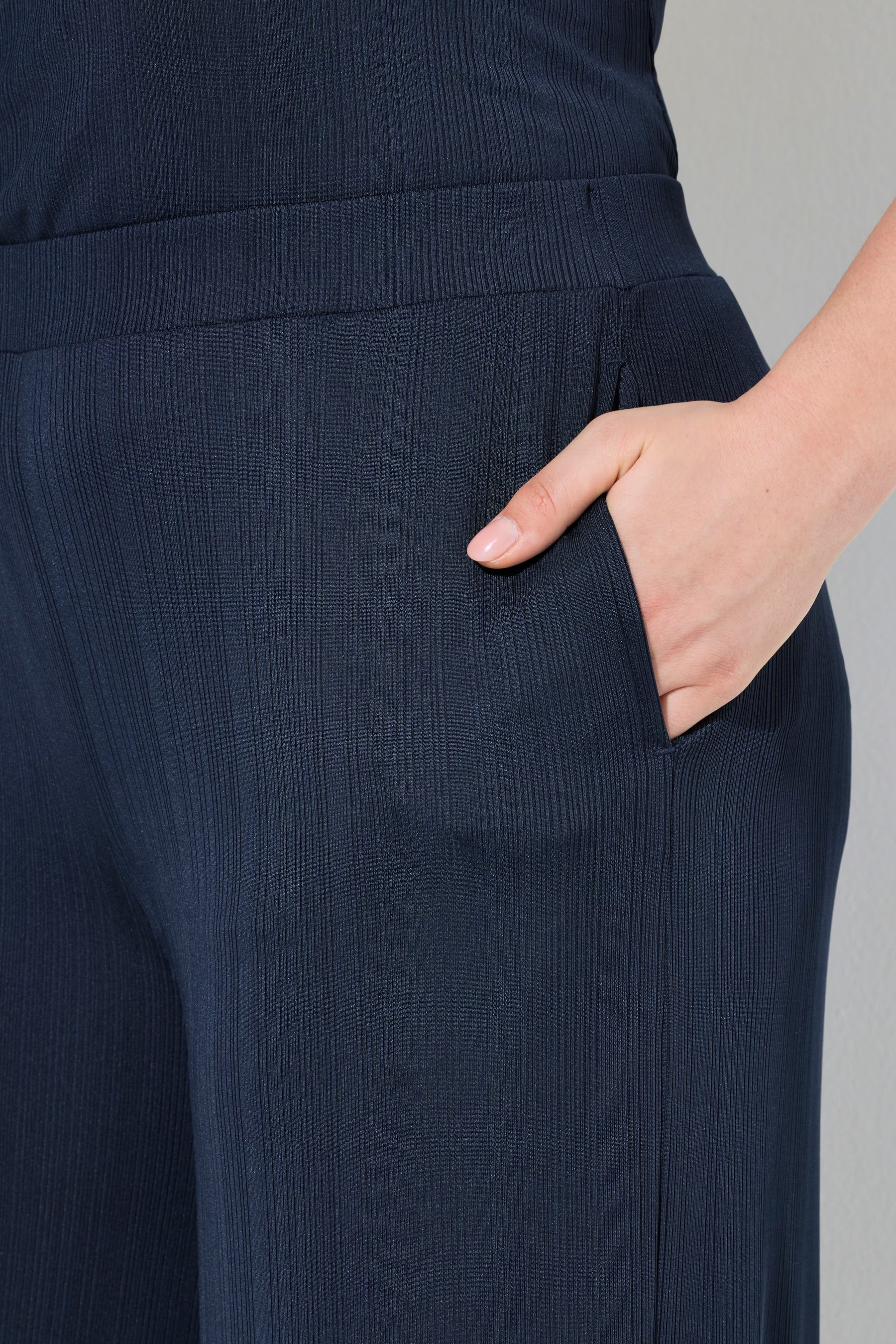 Ulla Popken Marlene Trousers in Navy 