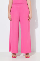Ulla Popken Marlene Trousers in Pink 