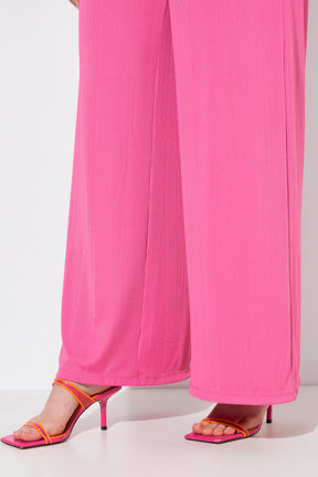 Ulla Popken Marlene Trousers in Pink