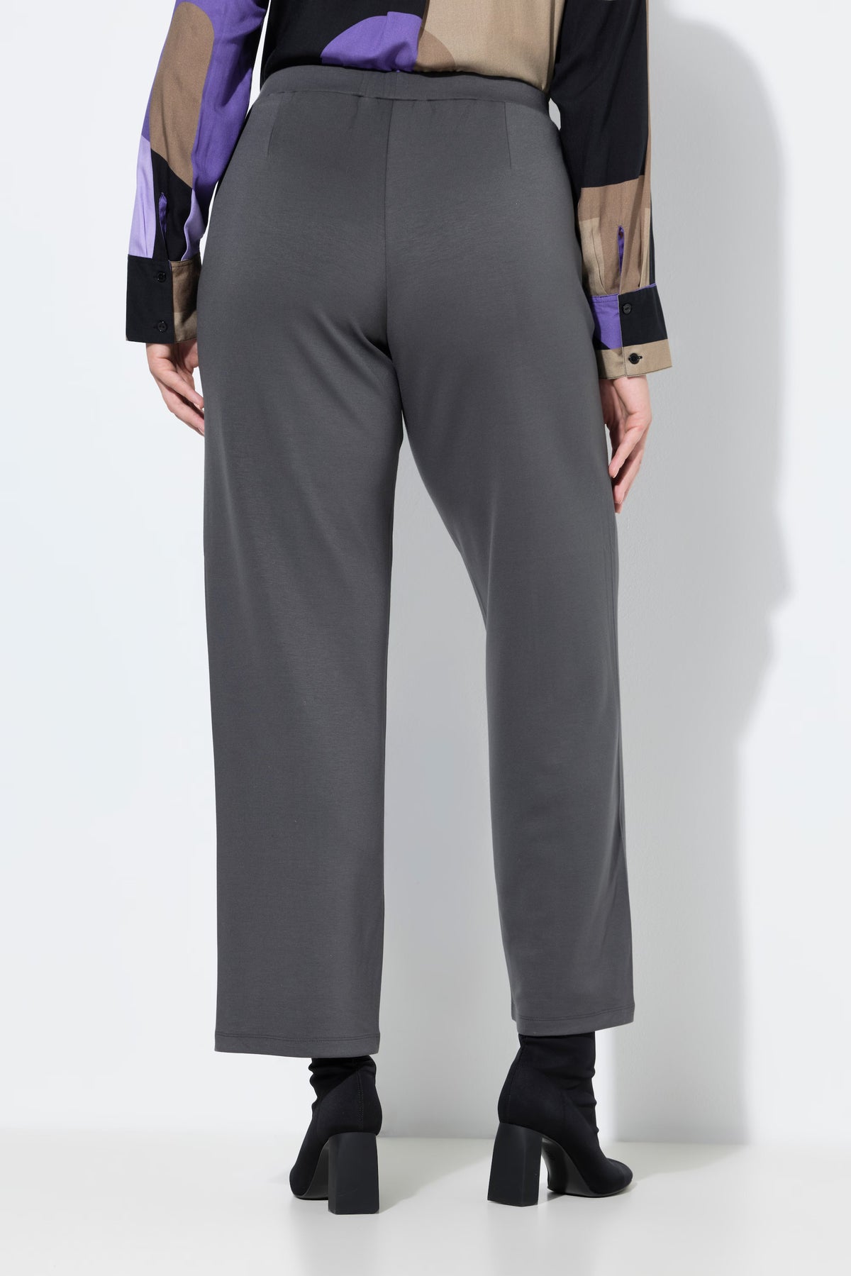 Ulla Popken Mary Trousers in Charcoal