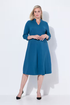 Ulla Popken Midi Dress in Teal