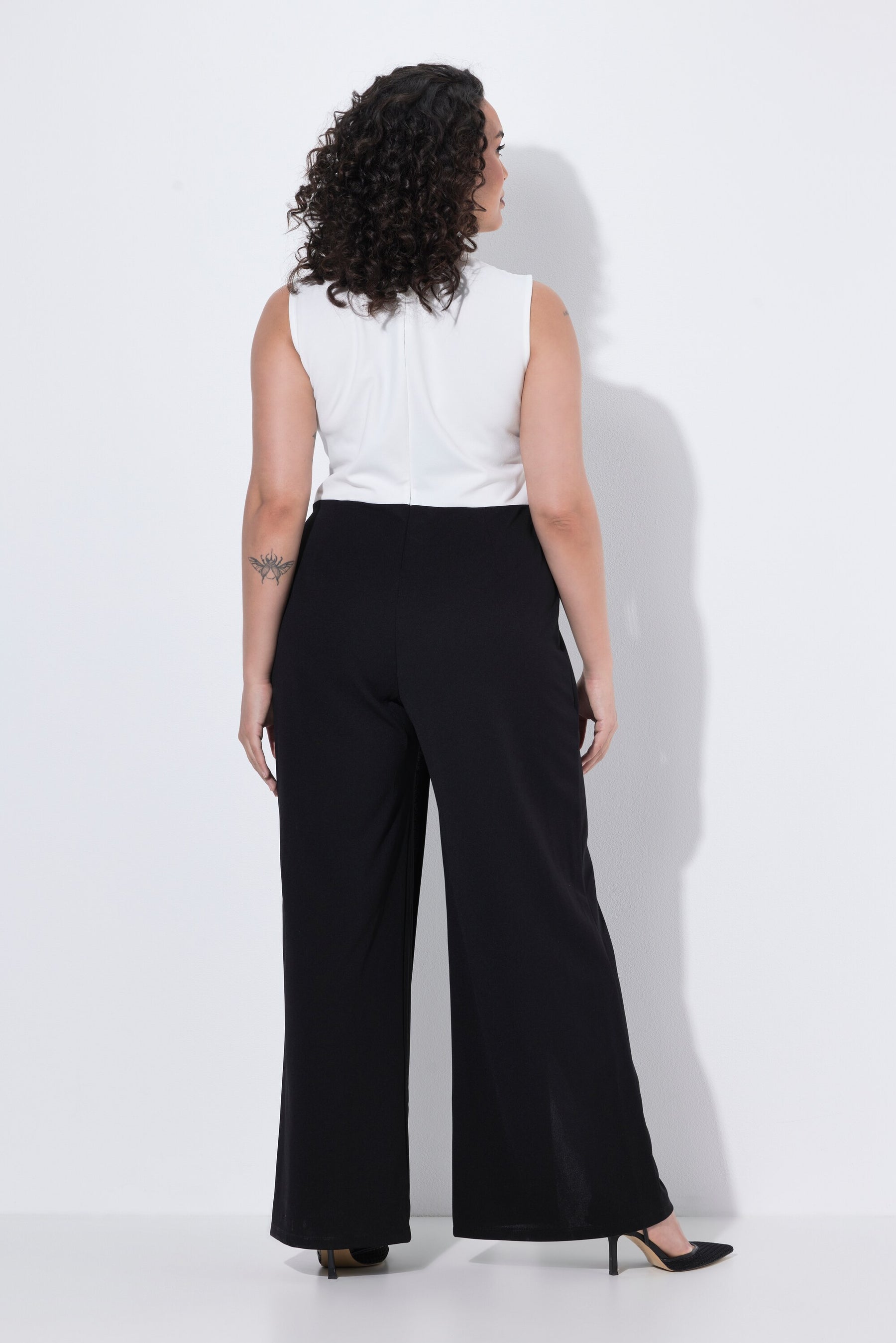 Ulla Popken Monochrome Jumpsuit 