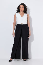 Ulla Popken Monochrome Jumpsuit 