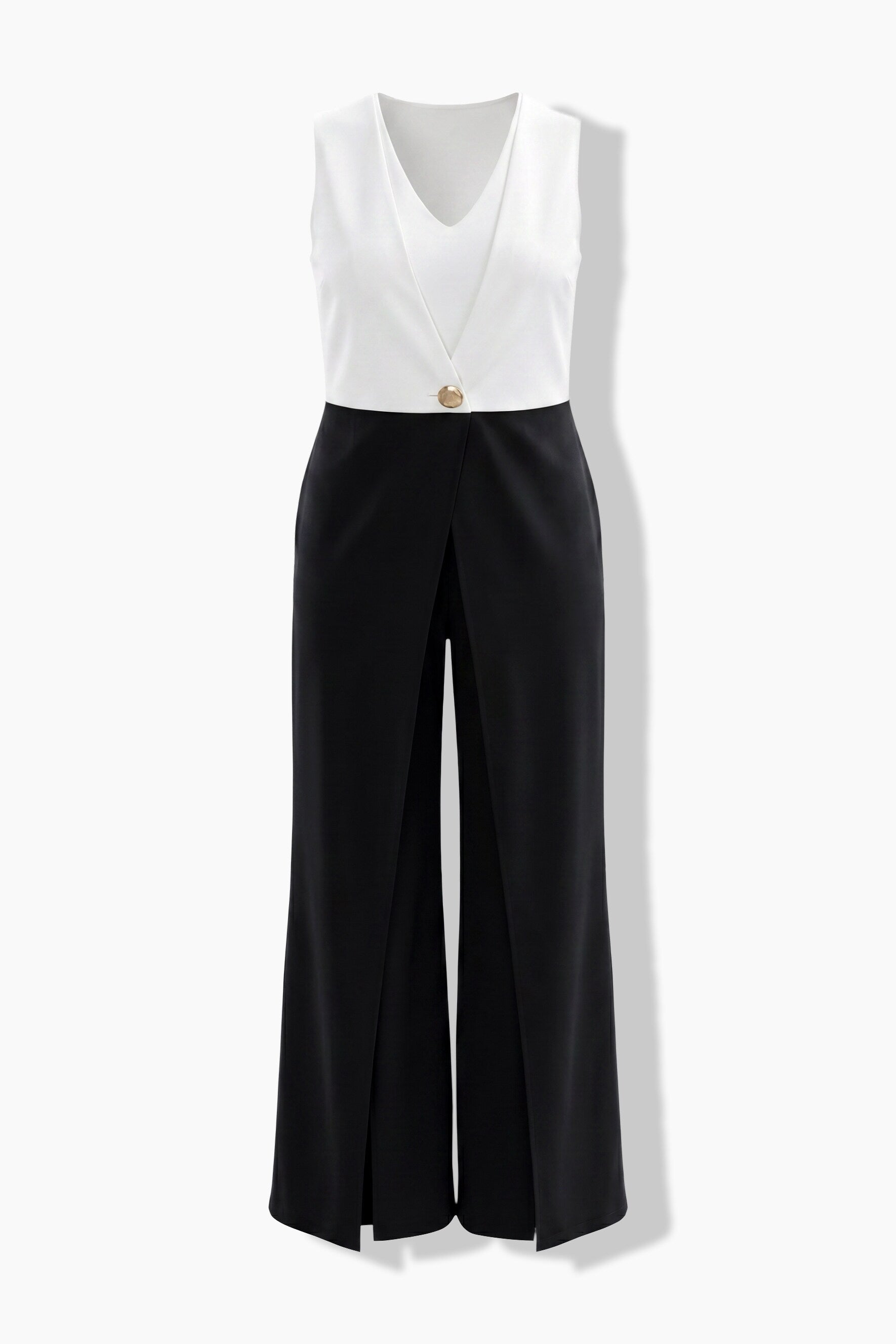 Ulla Popken Monochrome Jumpsuit 