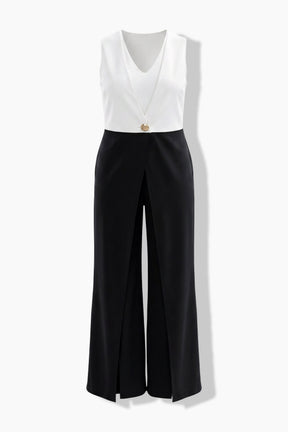 Ulla Popken Monochrome Jumpsuit 