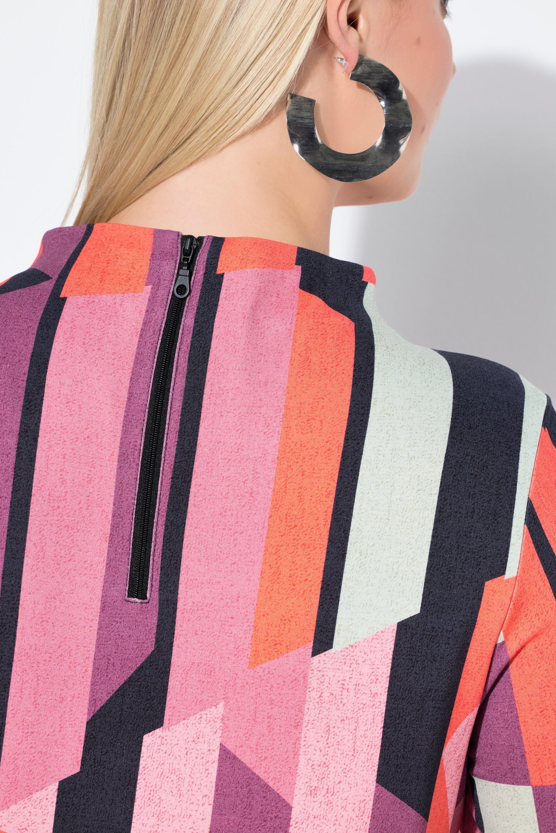 Ulla Popken Multicolour Graphic Dress 