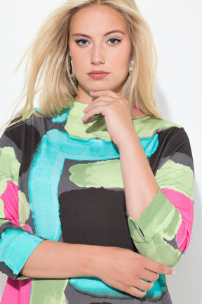 Ulla Popken Multicolour Midi Dress