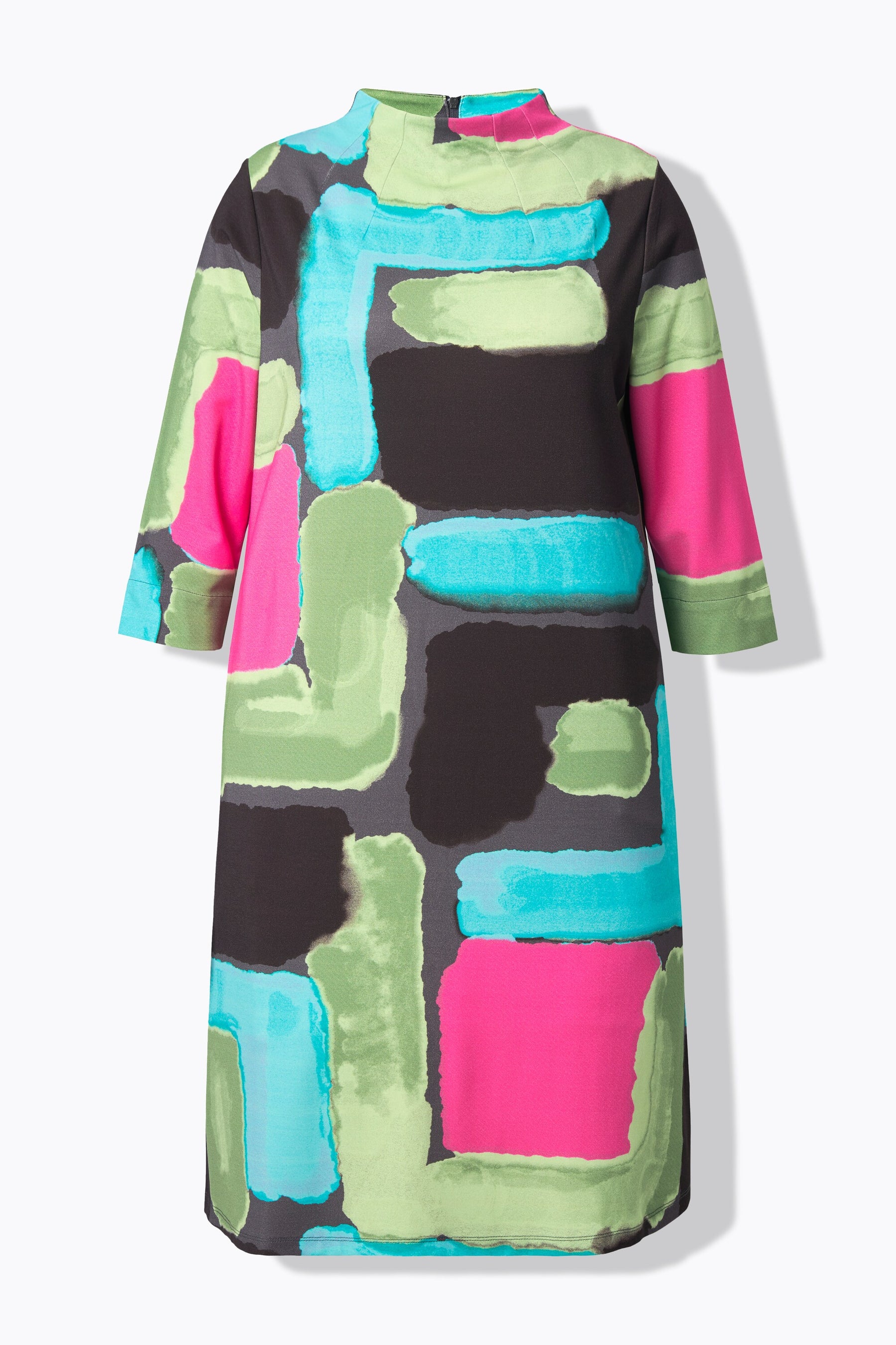 Ulla Popken Multicolour Midi Dress