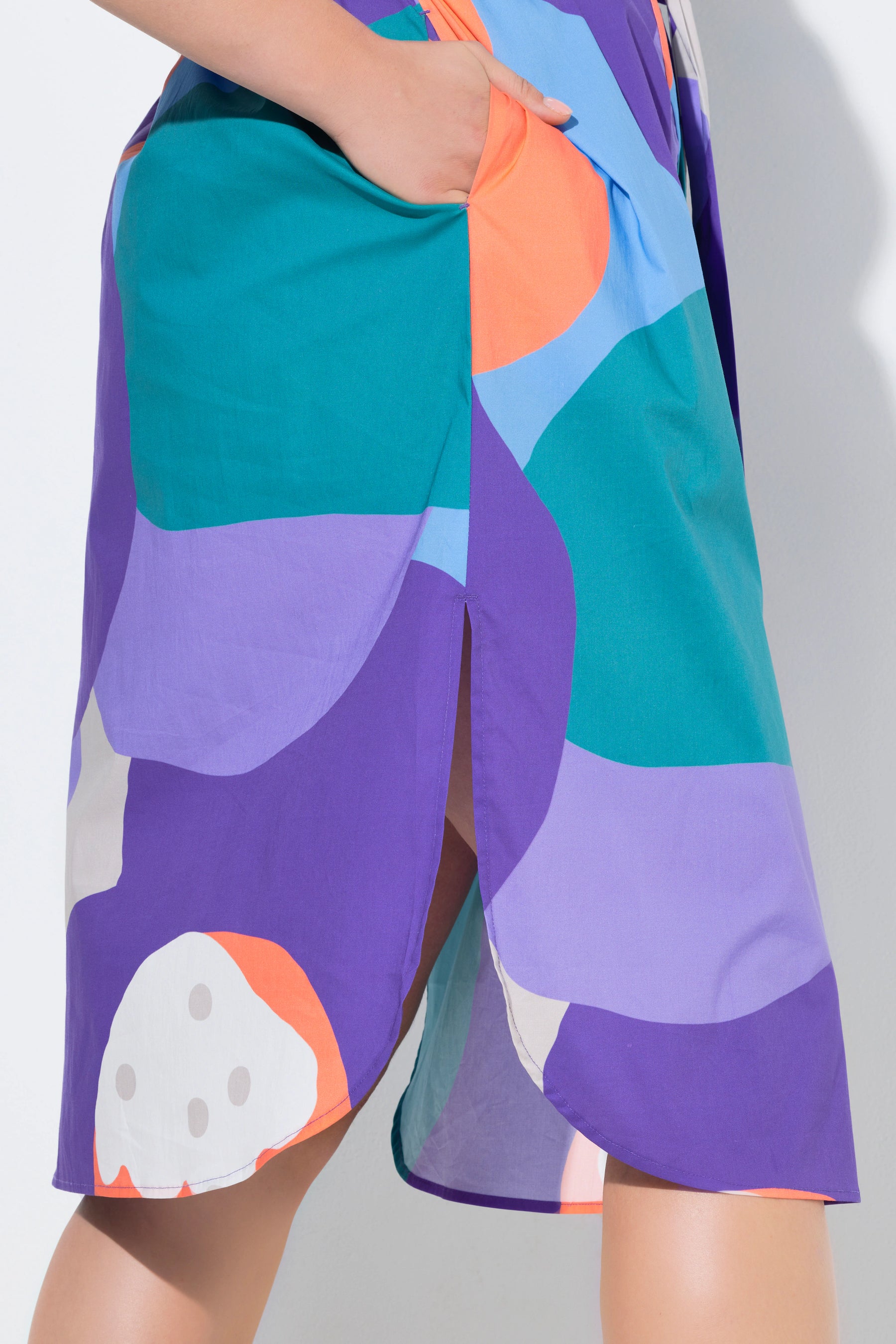 Ulla Popken Multicolour Shirt Dress 