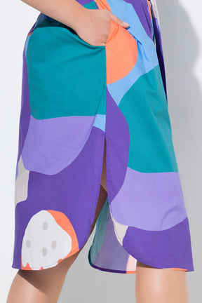 Ulla Popken Multicolour Shirt Dress 