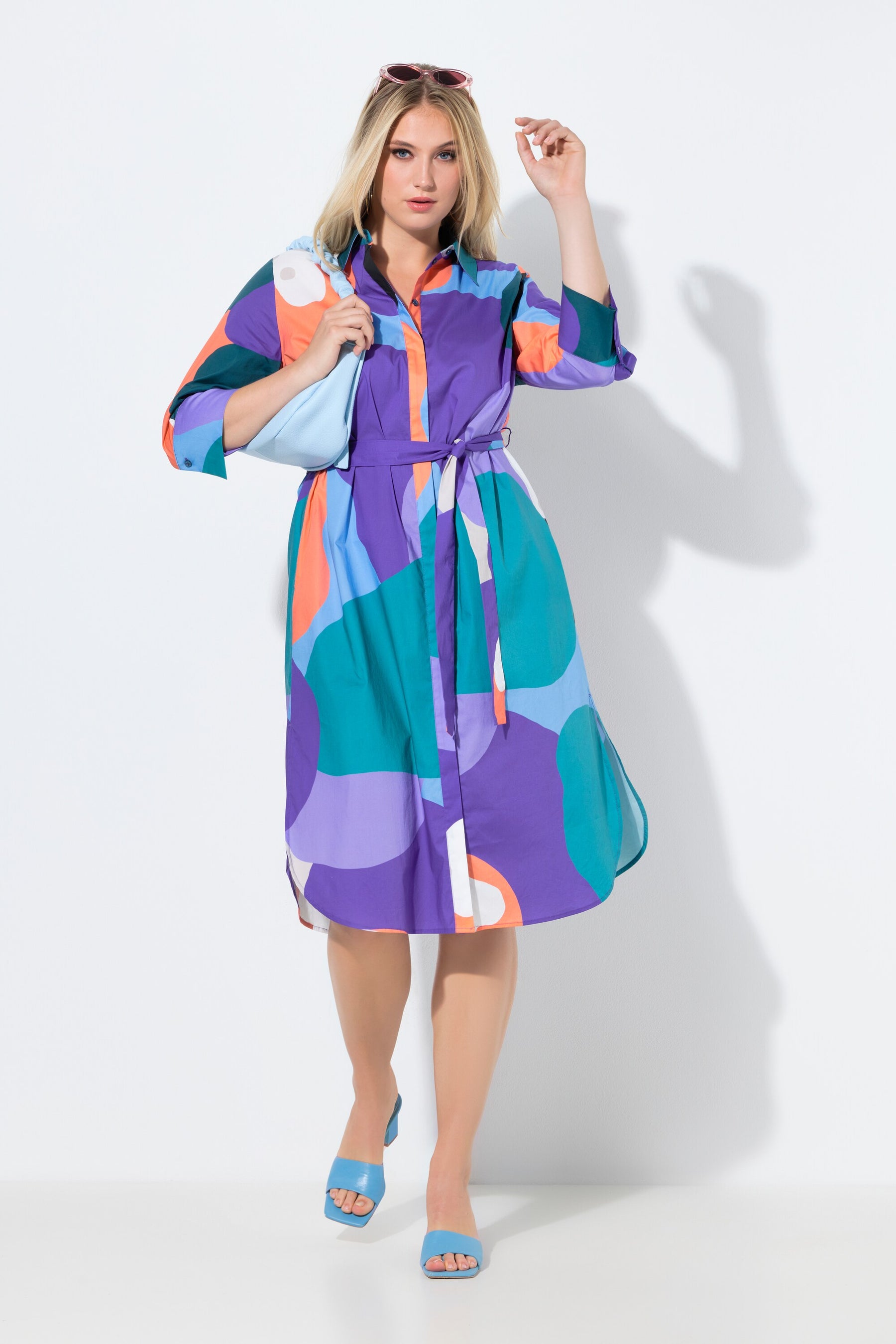 Ulla Popken Multicolour Shirt Dress 