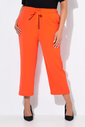 Ulla Popken Orange 7/8th Trousers
