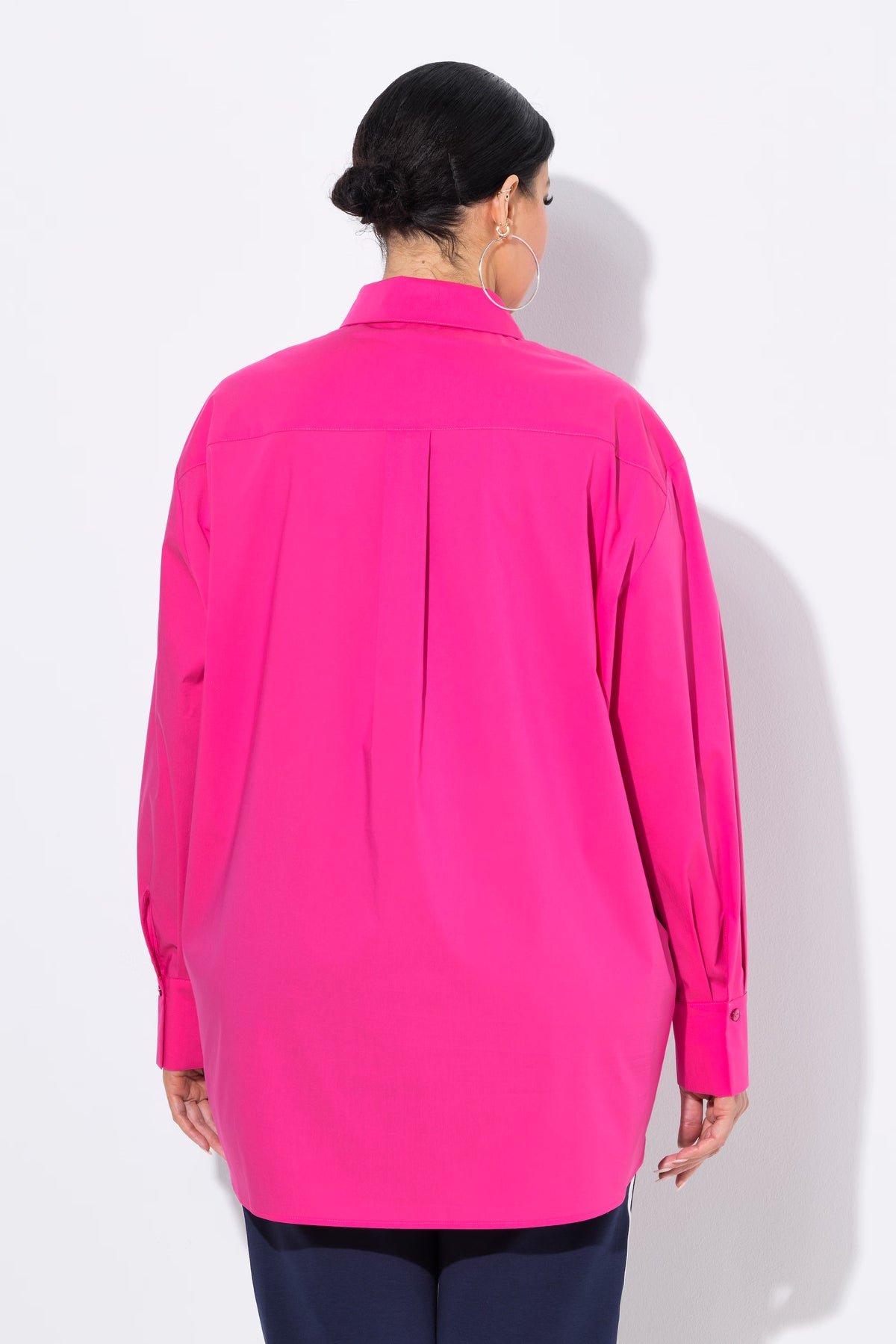 Ulla Popken Oversized Pink Shirt