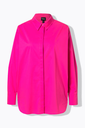 Ulla Popken Oversized Pink Shirt