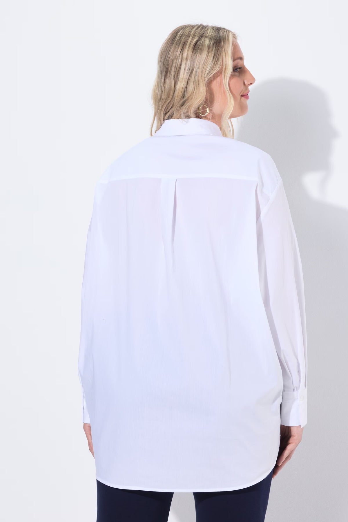 Ulla Popken Oversized White Shirt