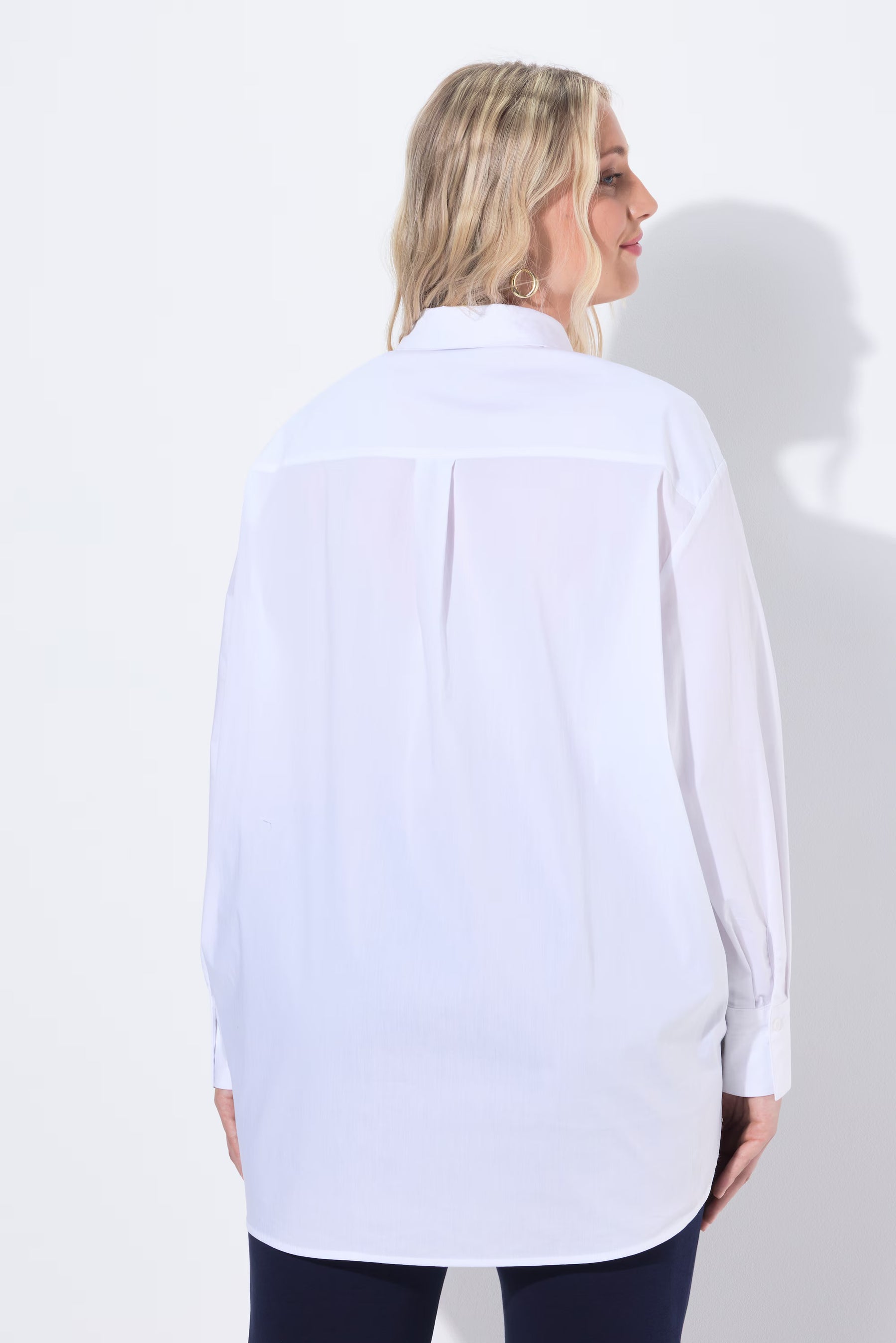 Ulla Popken Oversized White Shirt