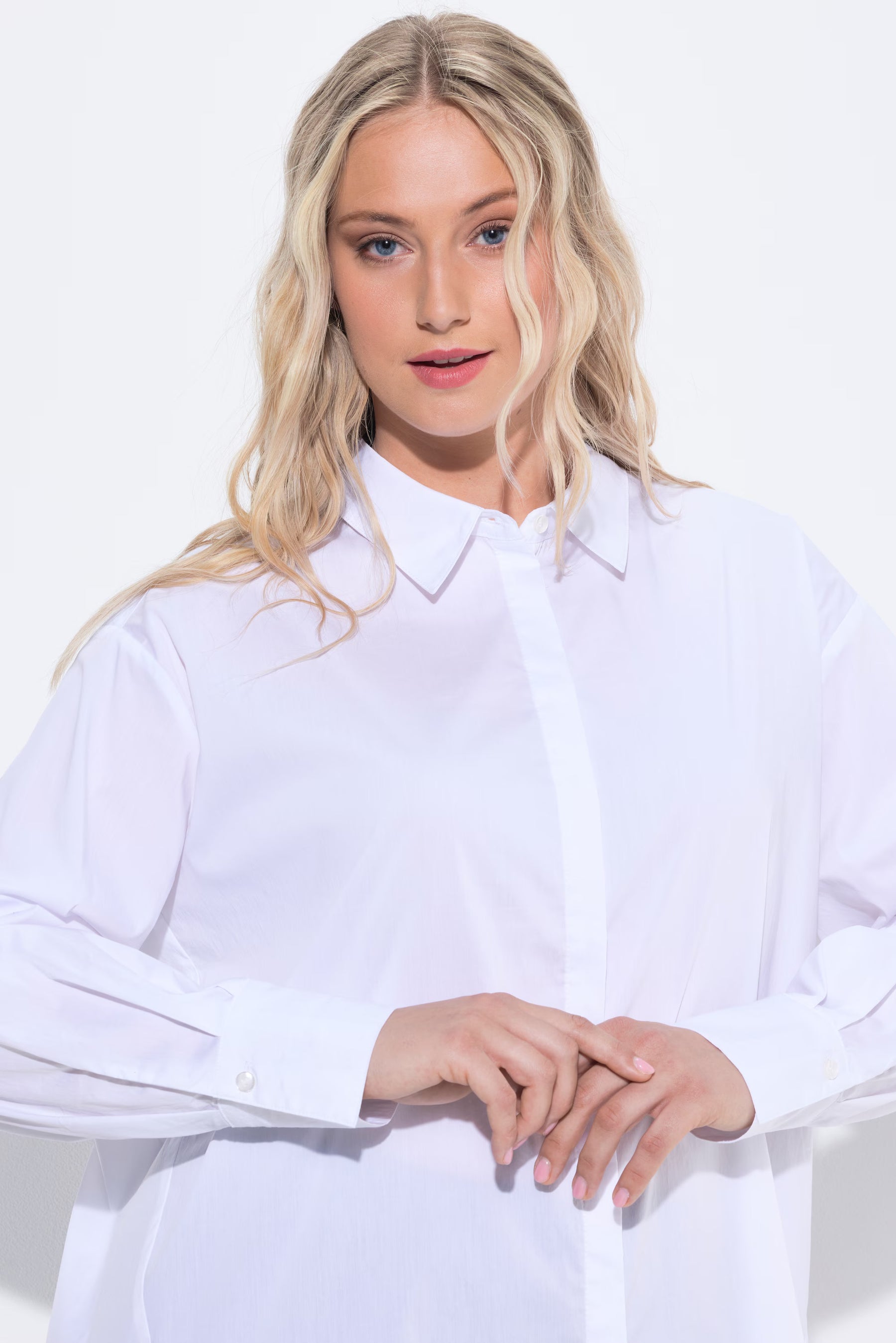 Ulla Popken Oversized White Shirt