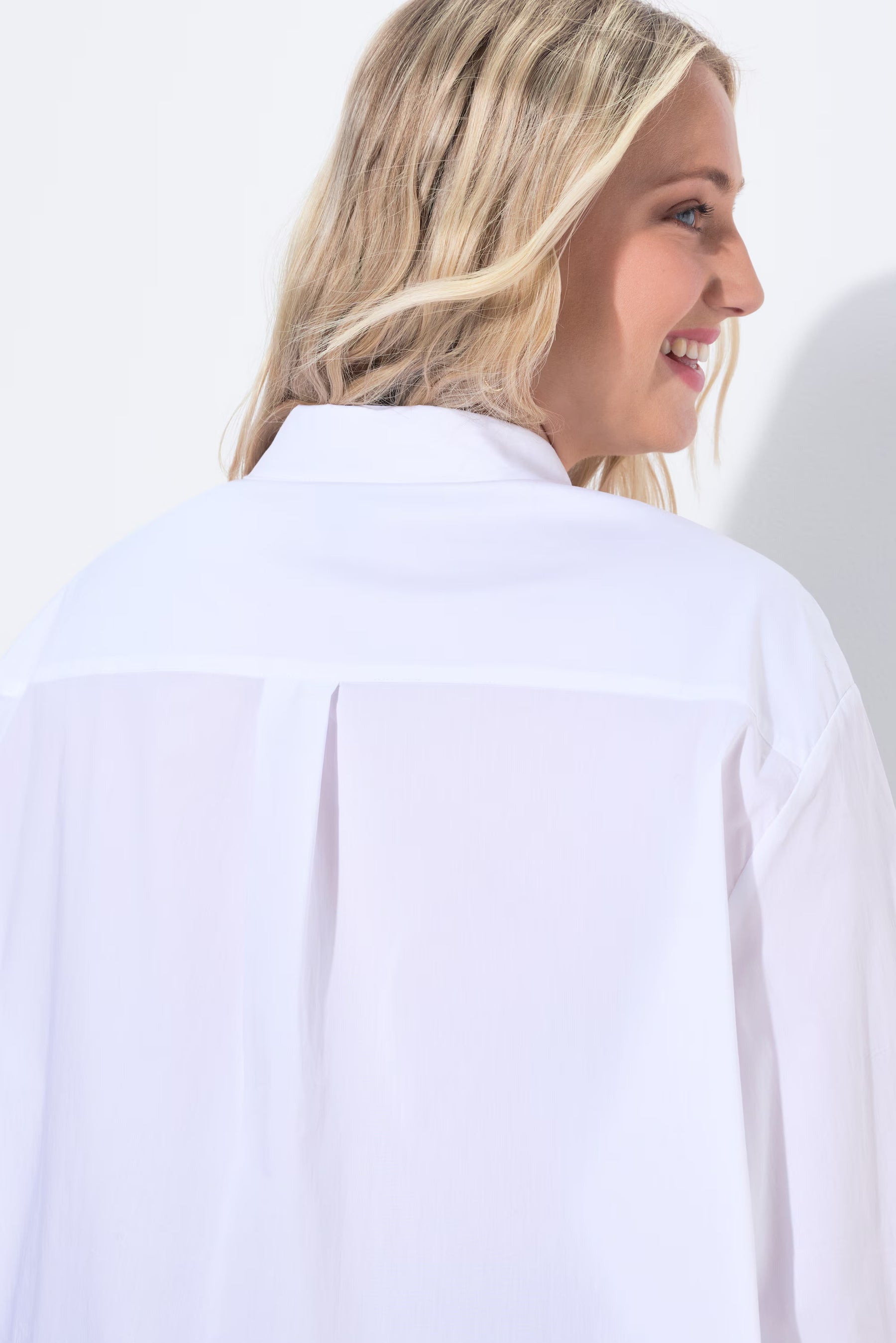Ulla Popken Oversized White Shirt