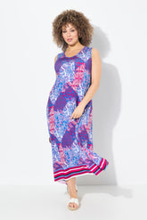 Ulla Popken Patch Print Dress