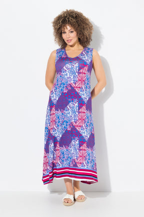 Ulla Popken Patch Print Dress