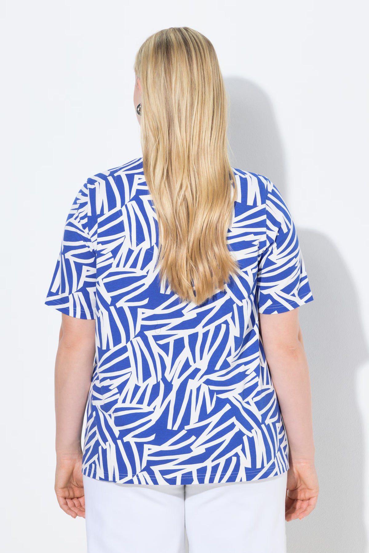 
Ulla Popken Pleat T-Shirt in Blue
 