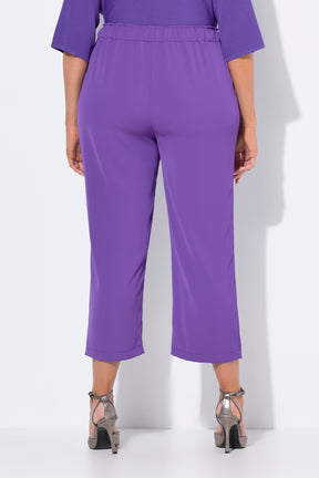 Ulla Popken Purple 7/8th Trousers