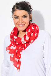 Ulla Popken Red Dot Scarf
