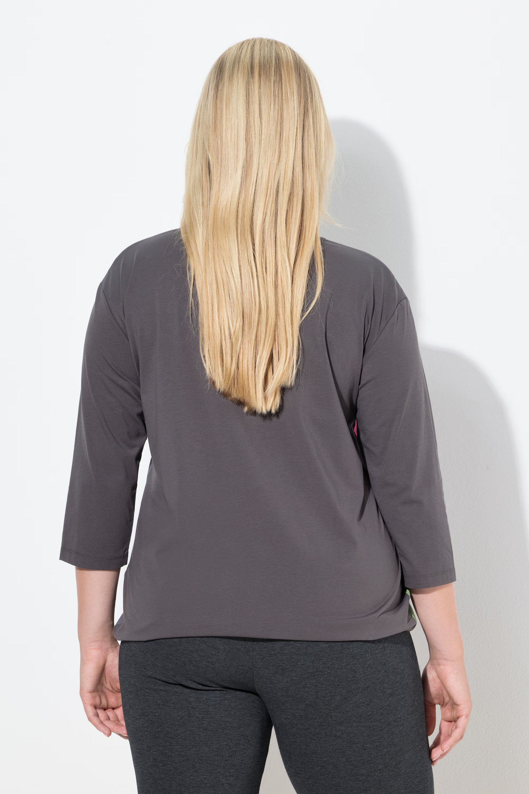 Ulla Popken Satin Front Top