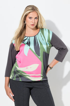 Ulla Popken Satin Front Top