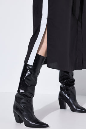 Ulla Popken Shirt Dress in Black