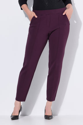 Ulla Popken Trousers in Wine