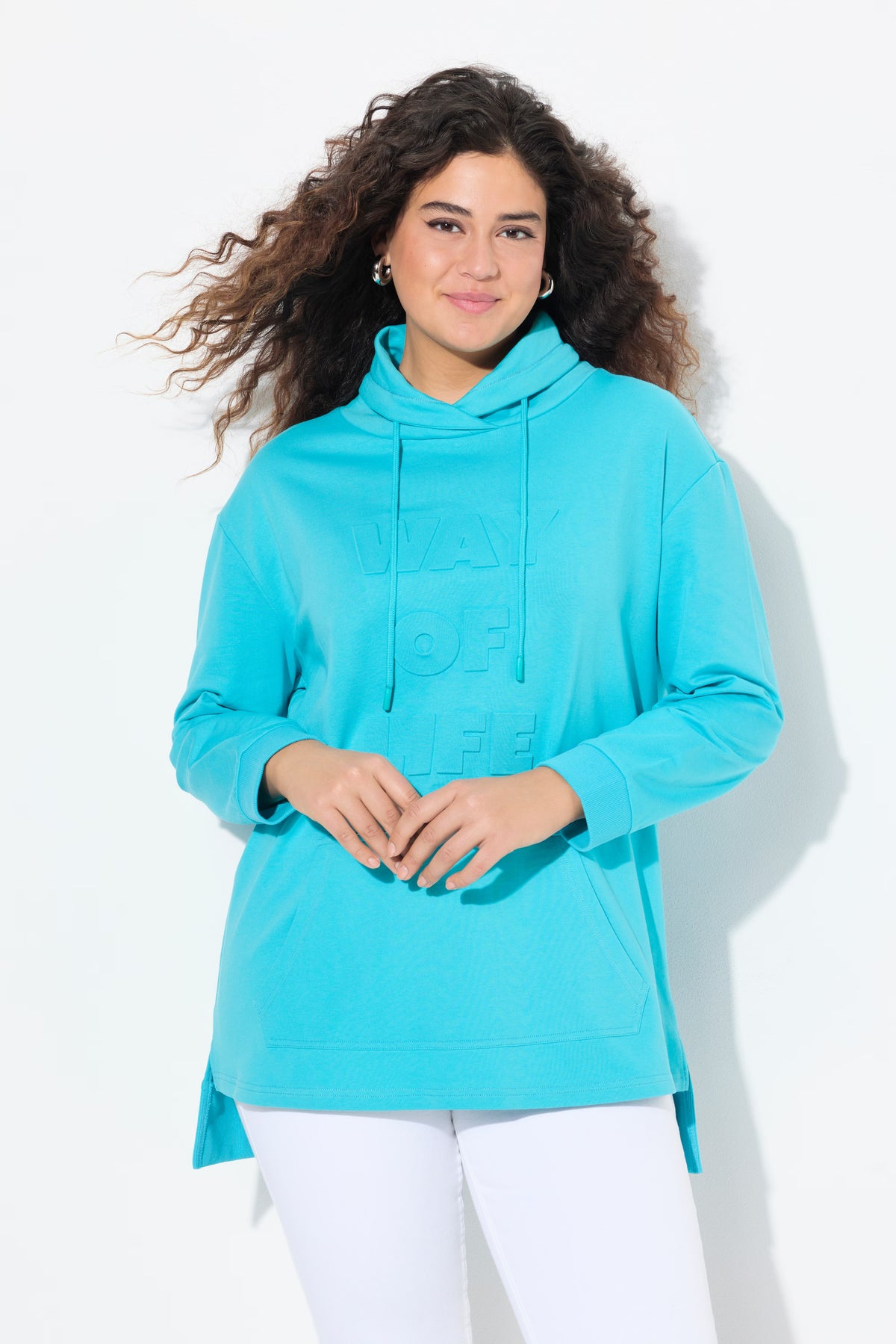 Ulla Popken Turquoise Sweatshirt