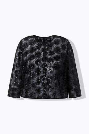 Ulla Popken Two Layer Black Dress