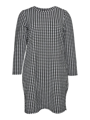 Vero Moda Curve Houndstooth Dress