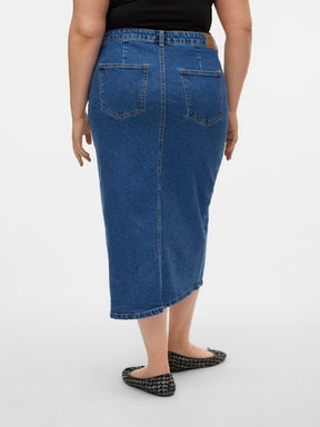 Vero Moda Curve Veri Denim Skirt