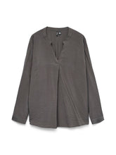 Vero Moda Curve Josie Blouse in Grey