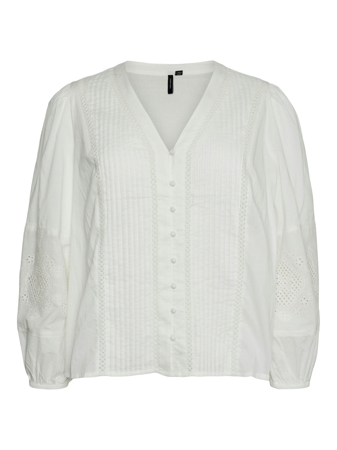 Vero Moda Curve Jamilla Top in White