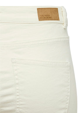 Vero Moda Curve Sheila Kick Flare Jean in White