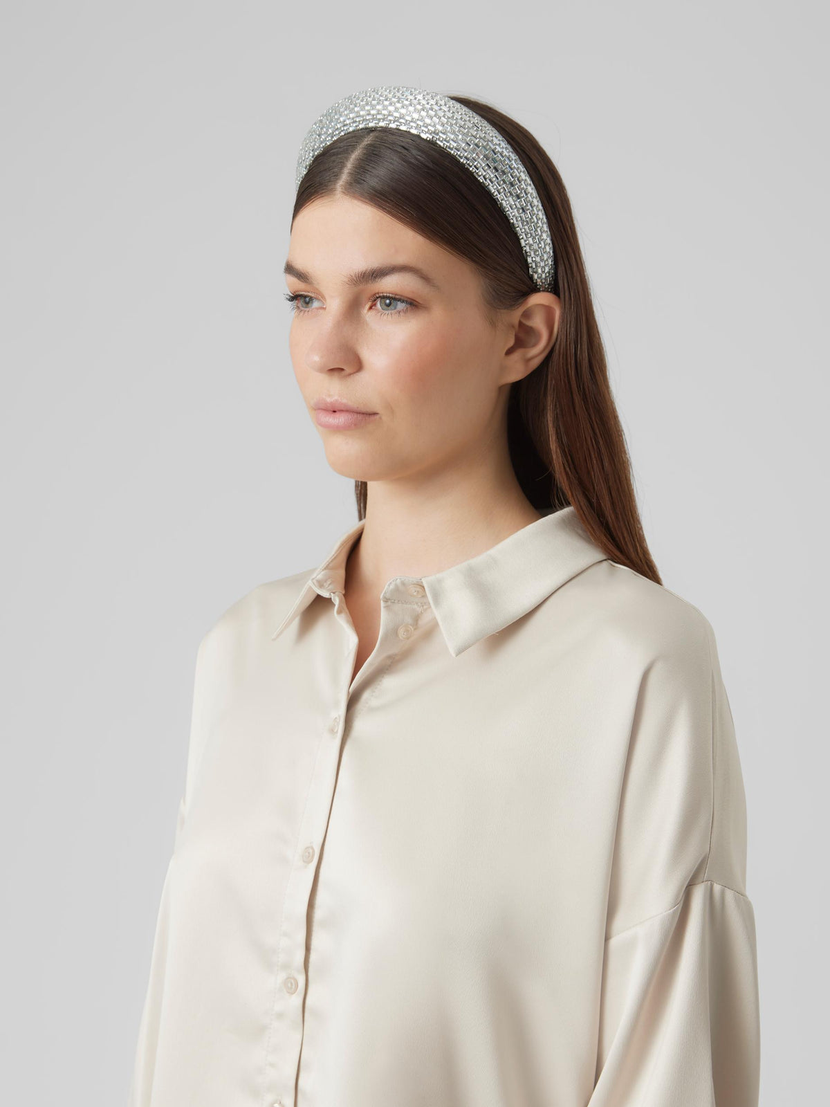 Vero Moda Hairband in Light Silver