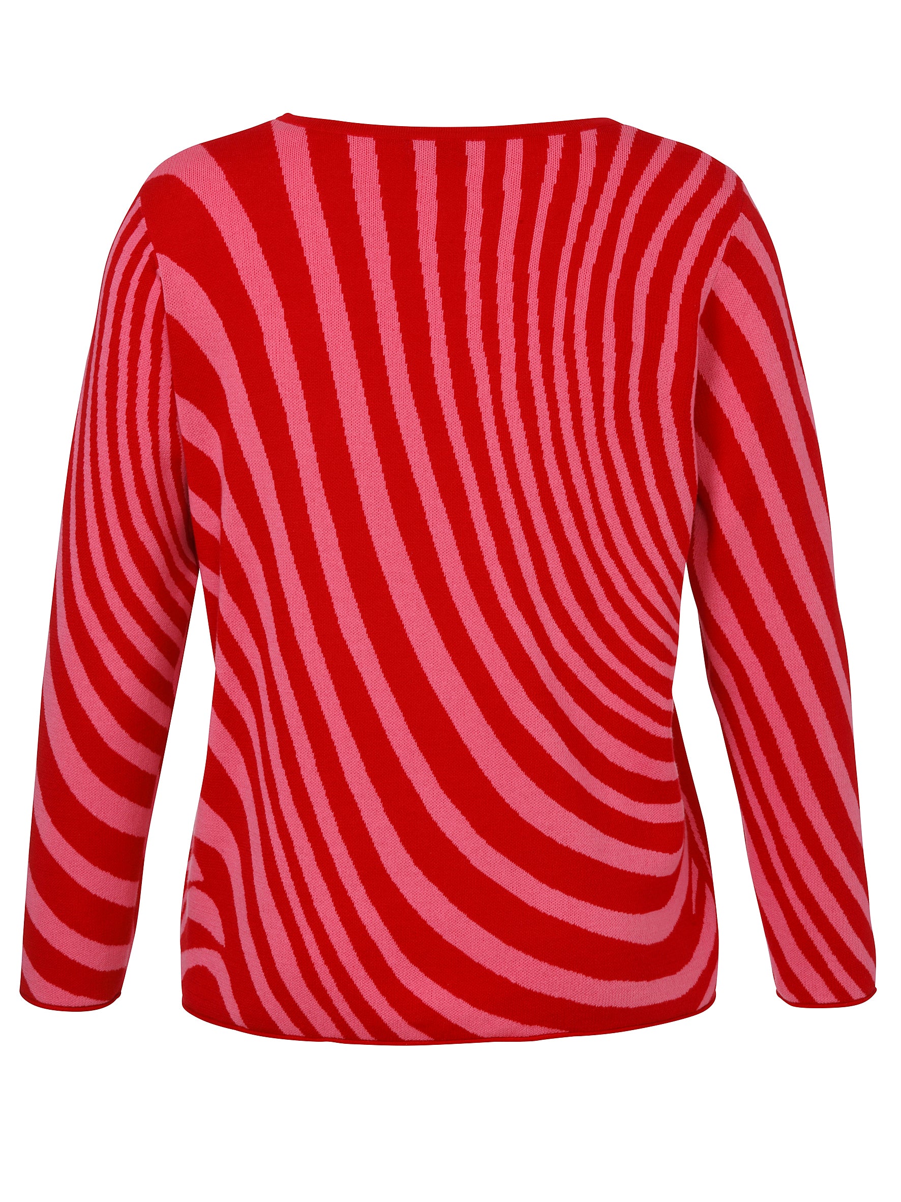 Via Appia Due Fine Knit Jumper in Red