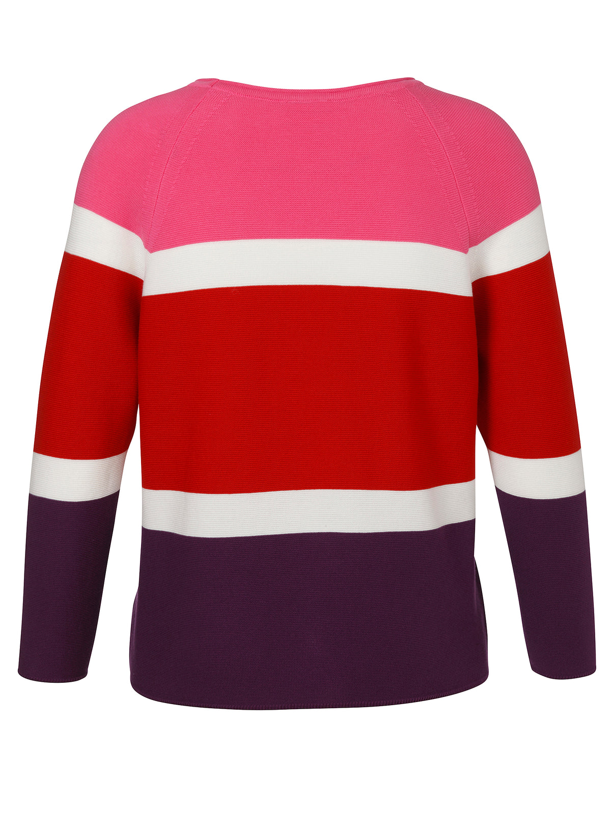 Via Appia Due Stripy Multi Coloured Knit Jumper