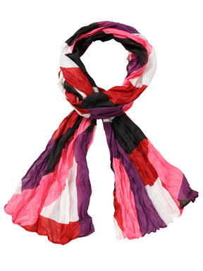 Via Appia Due Crinkled Scarf
