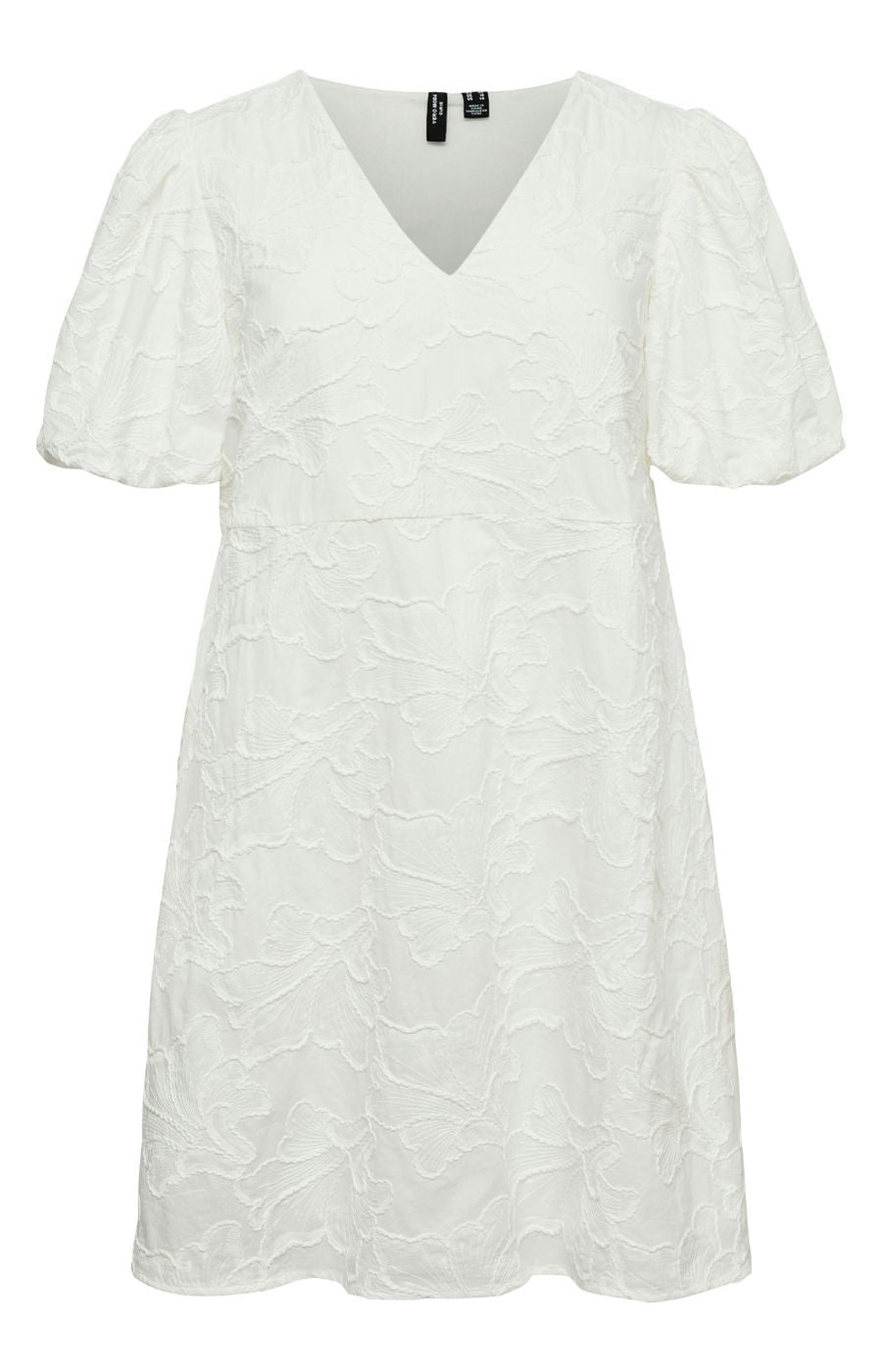 Vero Moda Curve Ann Dress in White 