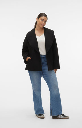Vero Moda Curve Anne Jacket in Black