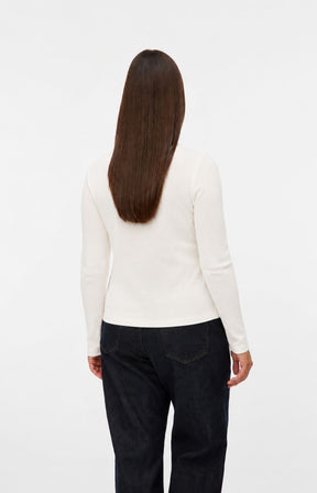 Vero Moda Curve Chloe Top in White 